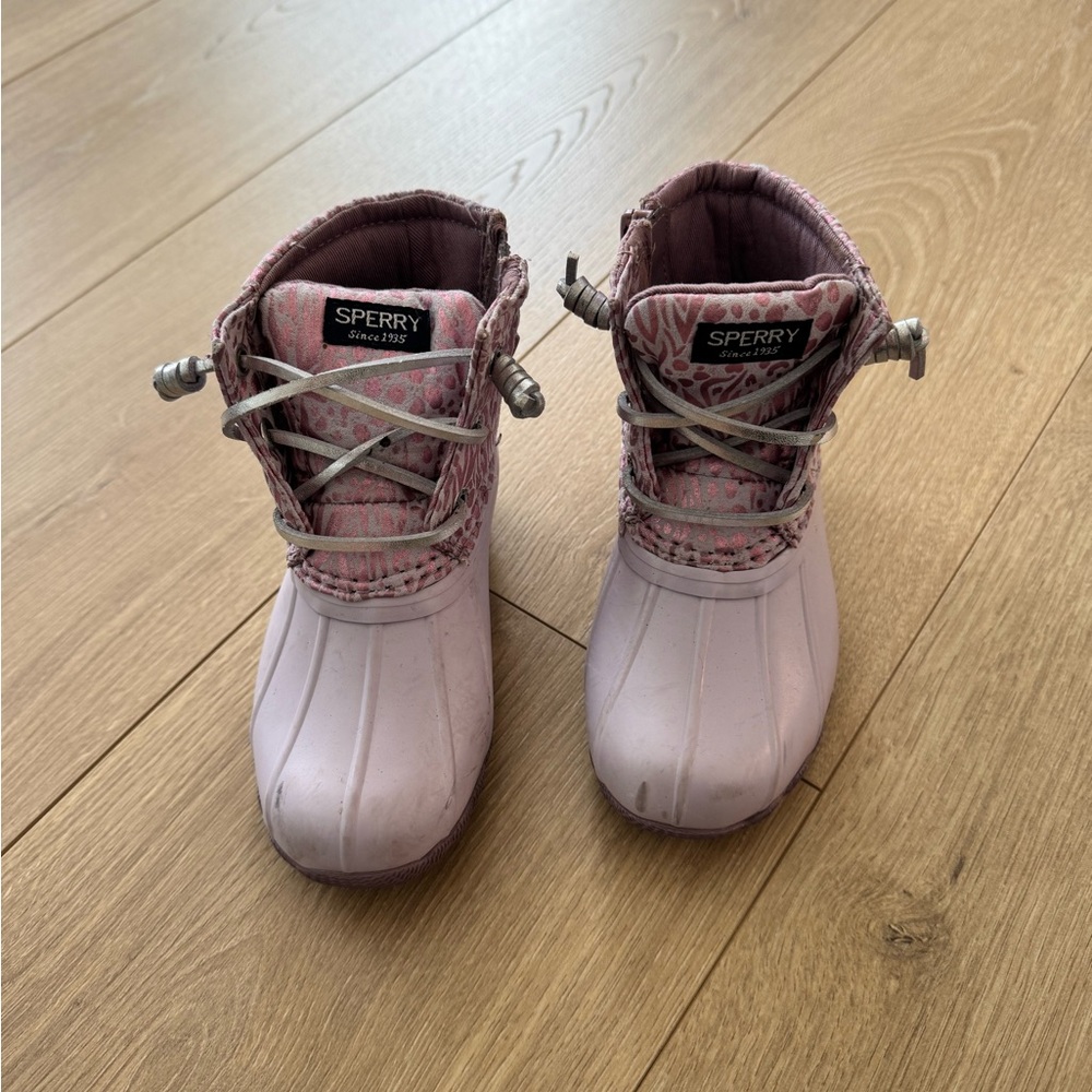Sperry Kids Pink Boots